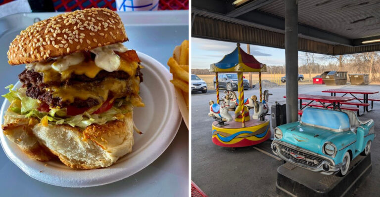 The outrageously delicious burgers at this down-home Pennsylvania restaurant are worth every mile of the drive