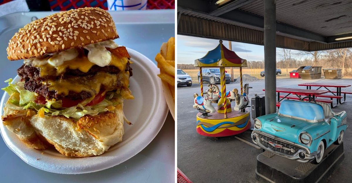 The outrageously delicious burgers at this down home Pennsylvania restaurant are worth every mile of the drive