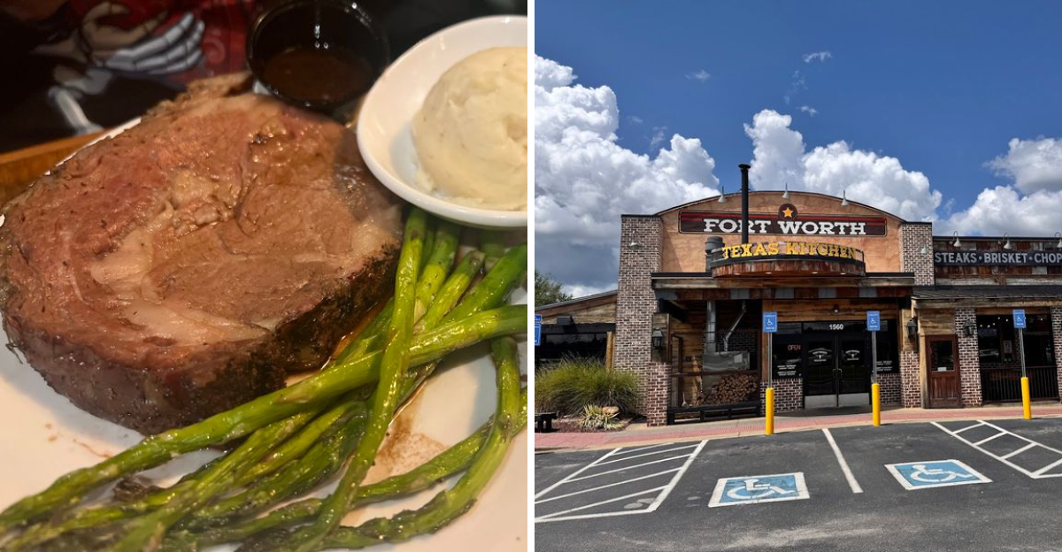 The prime rib at this small town Tennessee steakhouse is unbelievably delicious