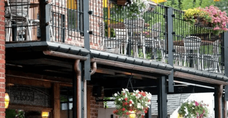 The rooftop patio at this Virginia restaurant creates a dinner experience you won’t forget