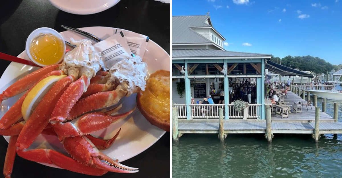 The snow crab legs at this cozy Virginia restaurant are unbelievably delicious