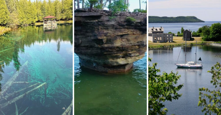 These 12 gorgeous enchanting places in Michigan feel too magical to appear in any guidebook