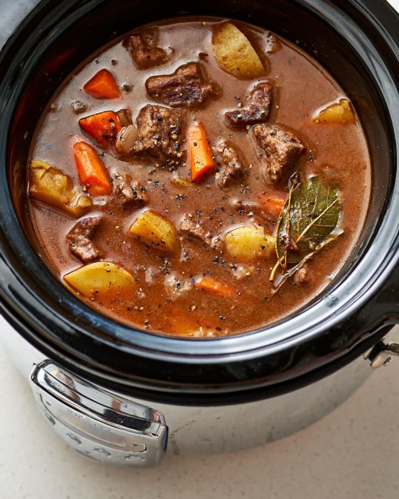 Thickening sauces at the end
