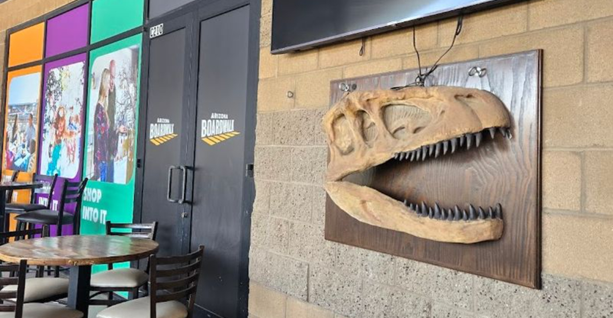 This Arizona restaurant with a dinosaur theme is incredibly fun to visit