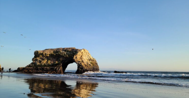 This California beach is famous for breathtaking rock arches carved by nature