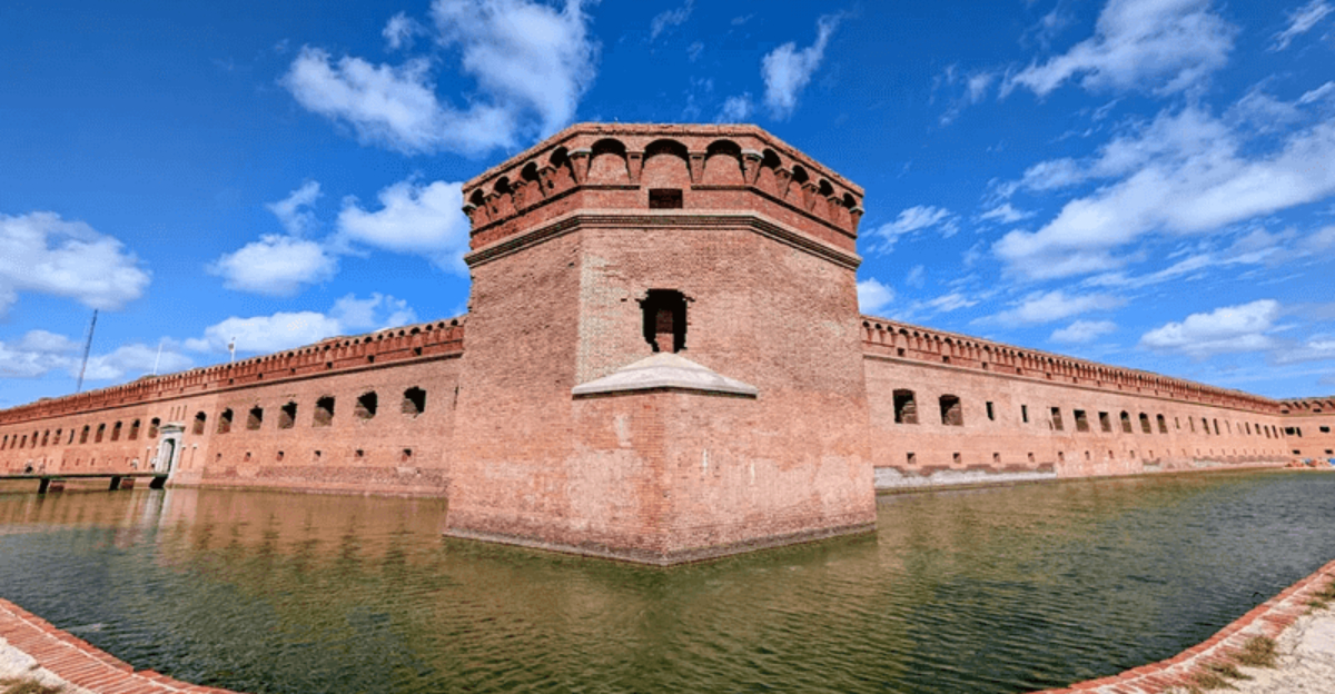 This Florida national park is home to a 200-year-old fort that feels straight out of a storybook