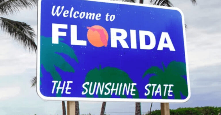 This Florida road sign might be the most beautiful sight in America