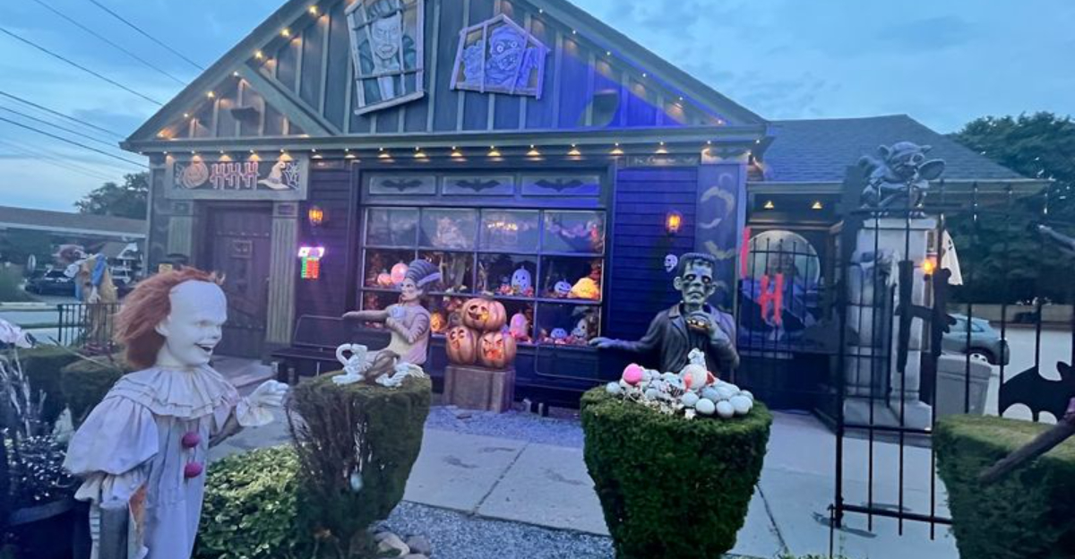 This Halloween themed restaurant in New York delivers a dining experience unlike anything else