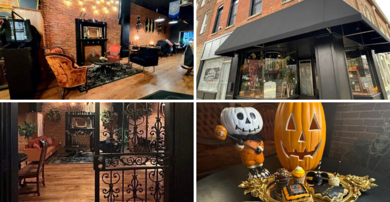 This Michigan coffee shop has a horror theme that makes every day feel like Halloween
