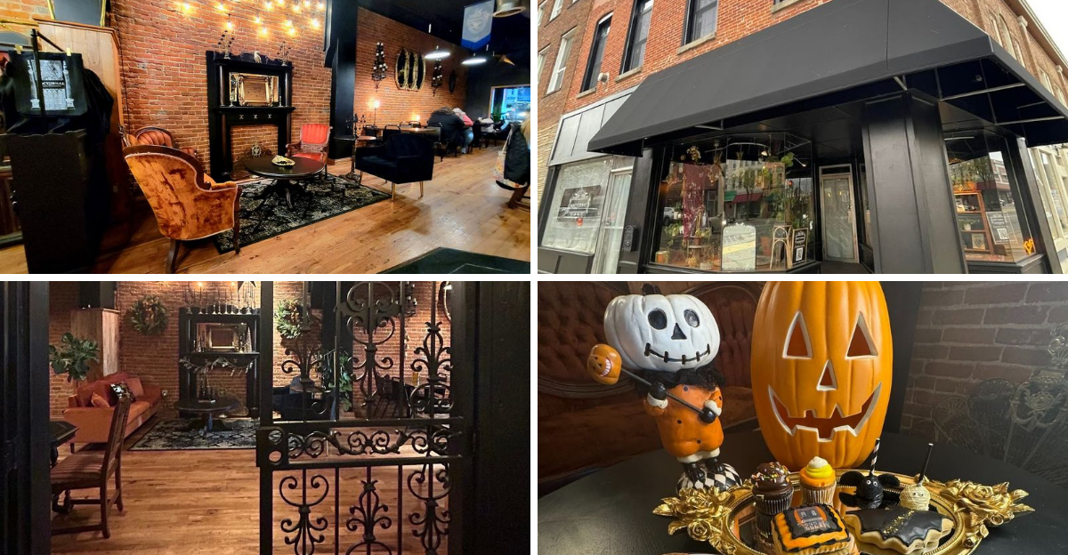 This Michigan coffee shop has a horror theme that makes every day feel like Halloween