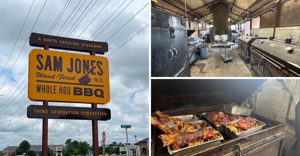 This North Carolina smokehouse has been making vinegar based BBQ the same way for generations