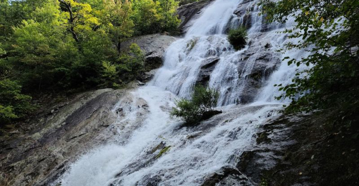 This breathtaking North Carolina waterfall looks like something straight out of a fairytale