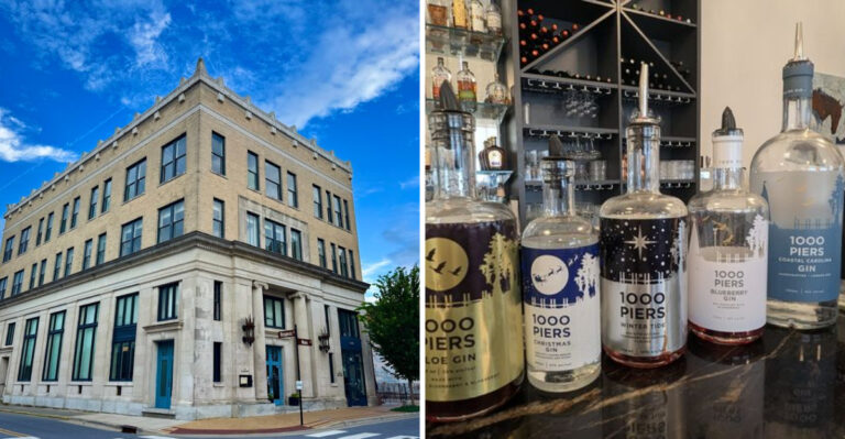 This charming 1920s bank vault in North Carolina serves some of the best craft cocktails around