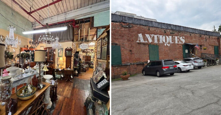 This charming Georgia antique store is a maze of priceless treasures and vintage collectibles