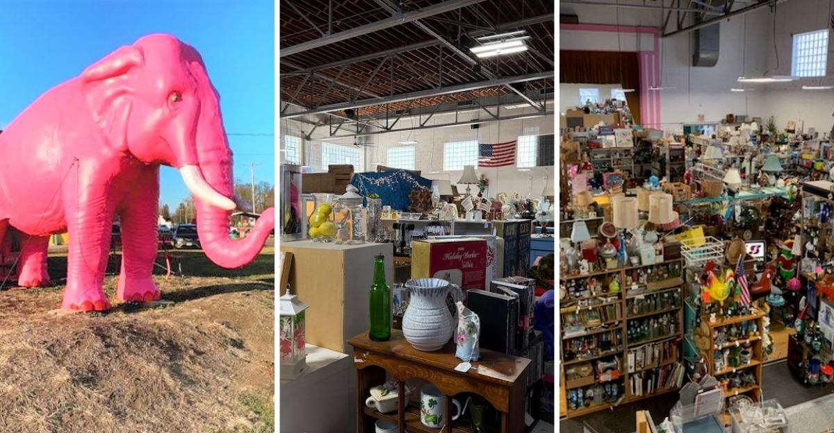 This charming Route 66 antique mall in Illinois delivers the ultimate Americana