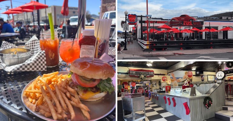 This charming kitschy little diner in Arizona serves food you’ll be craving for days