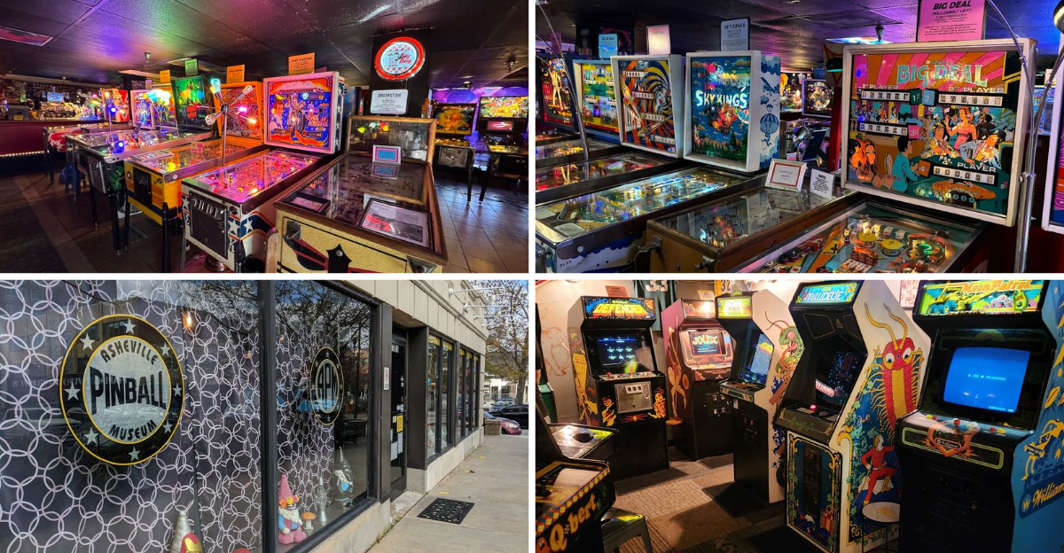 This charming retro pinball museum in North Carolina will make you feel like a kid all over again