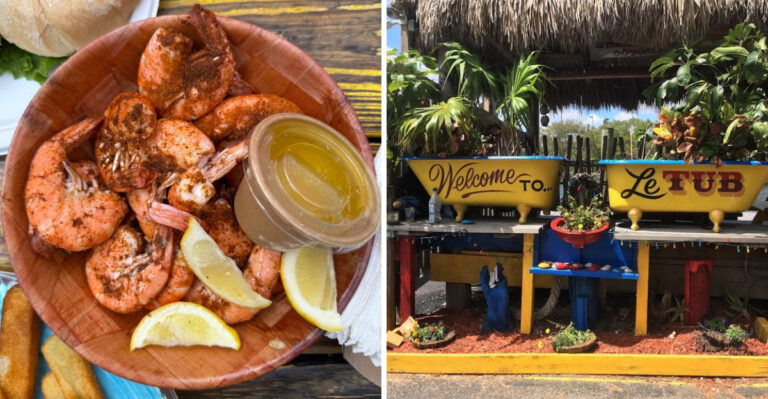 This charming tiny Florida restaurant serves seafood that’s outrageously delicious