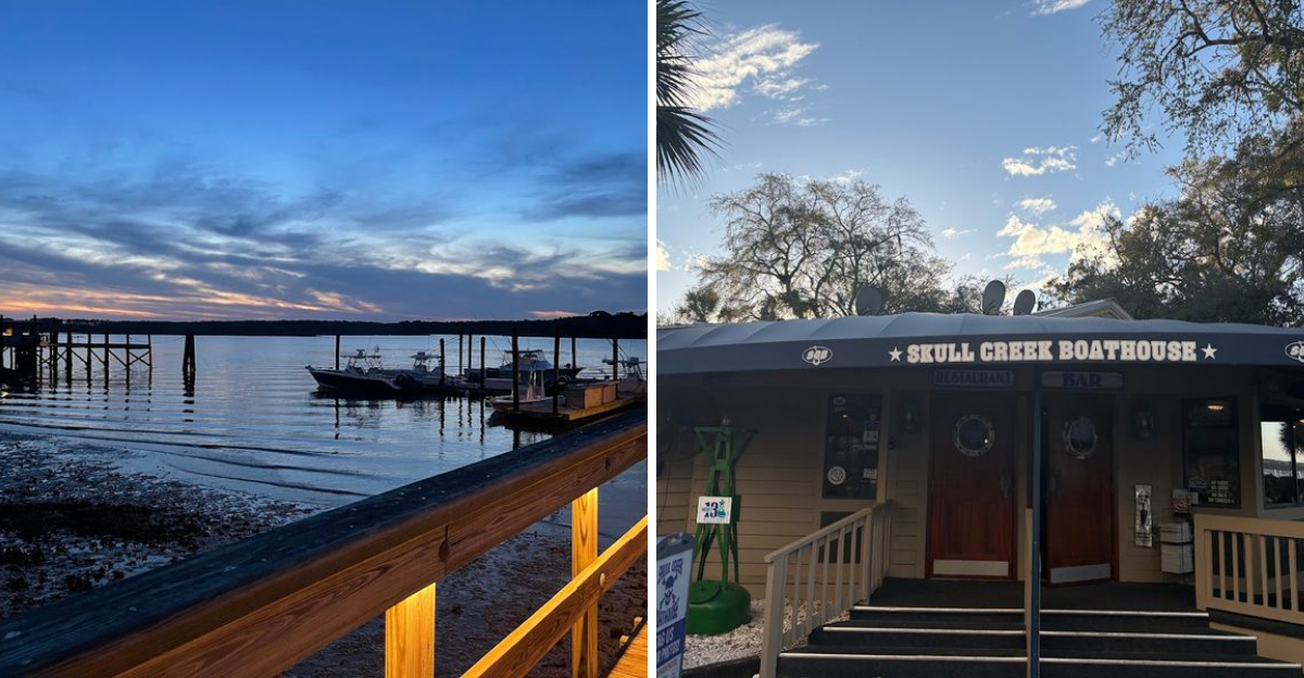 This charming waterfront restaurant in South Carolina remains one of the states hidden gems