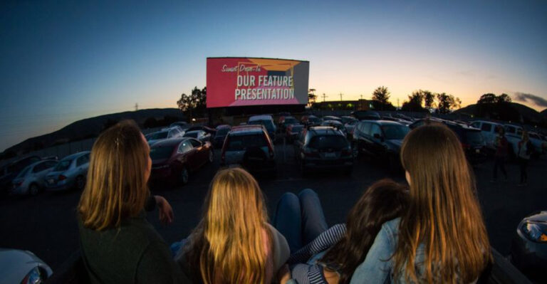 This classic California drive-in theater brings back the charm of the good old days