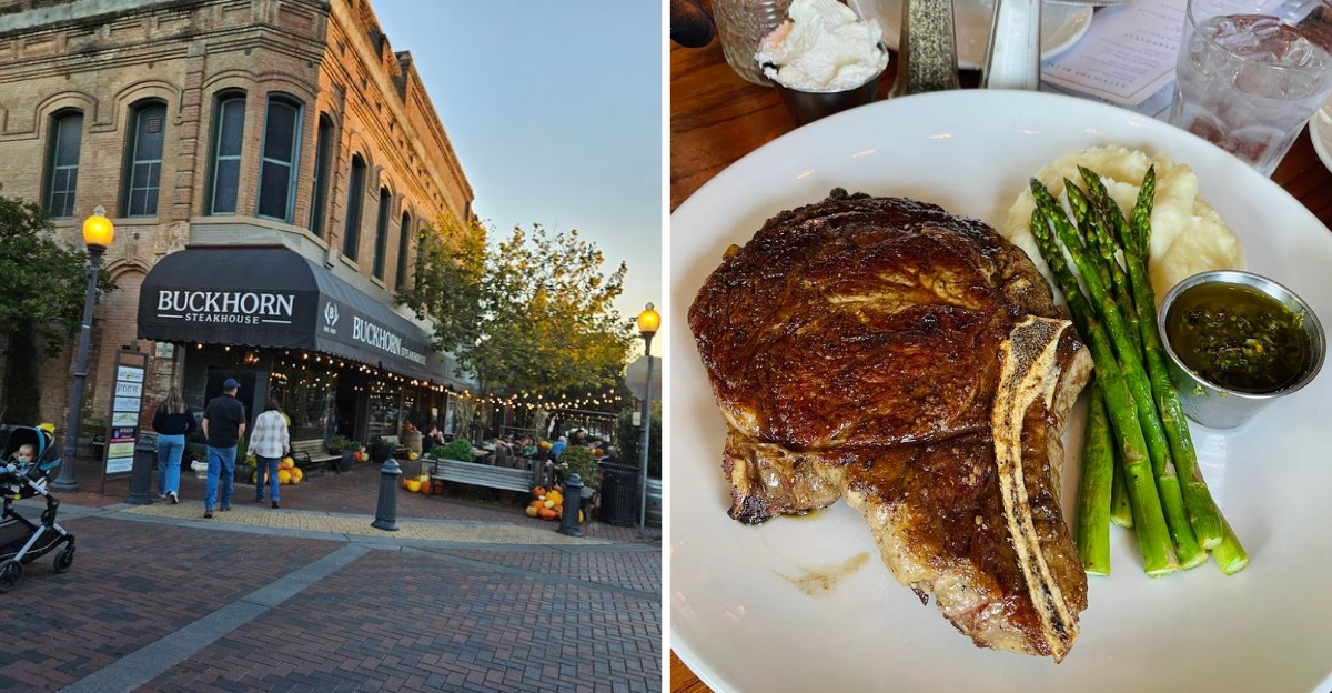 This classic California steakhouse serves a 16 ounce ribeye thats truly unforgettable