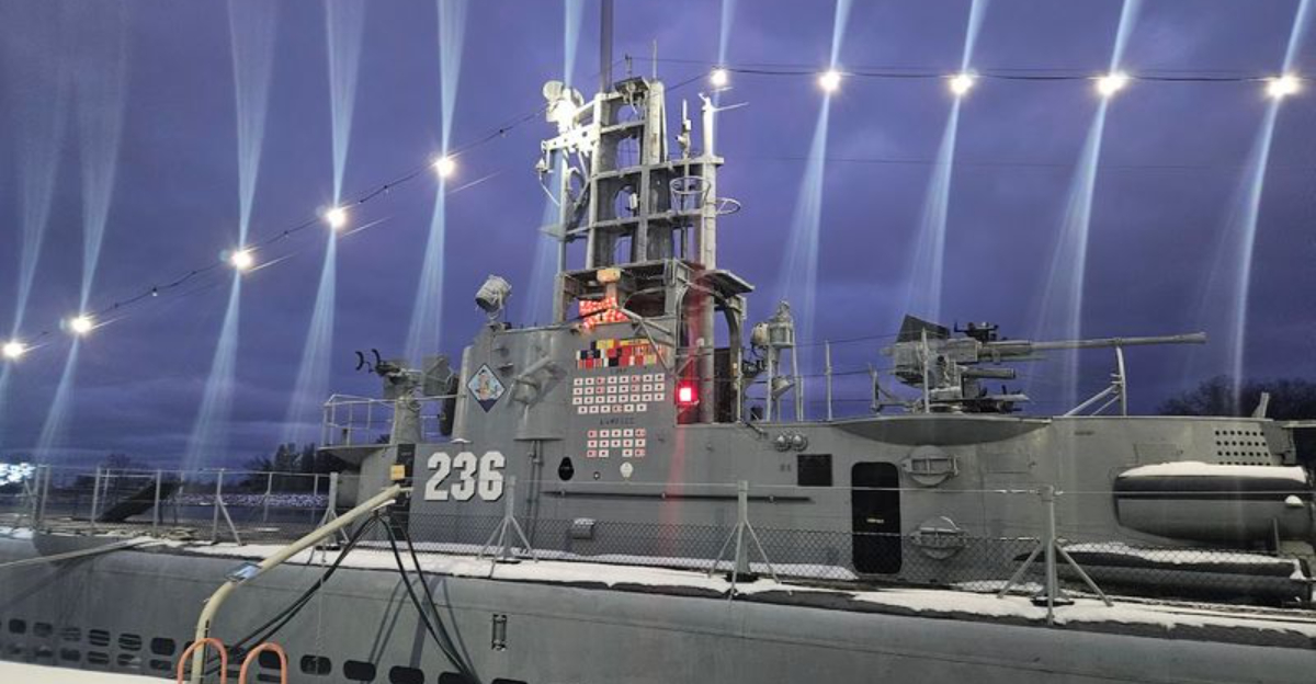This classic Michigan museum lets visitors explore a real WWII submarine up close