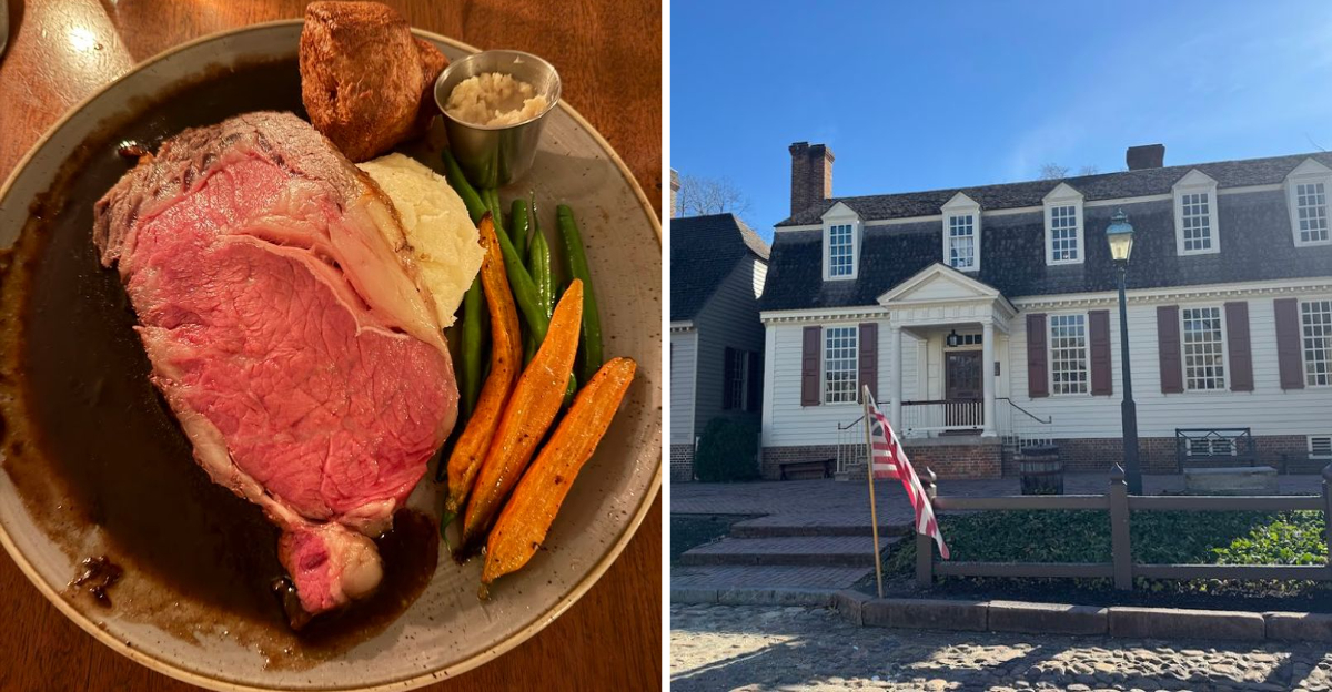 This classic Virginia restaurant is known for its incredible prime rib