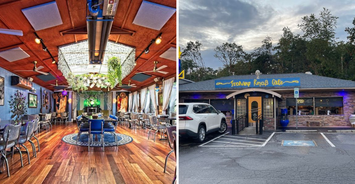 This delightfully quirky North Carolina restaurant feels like stepping into another world