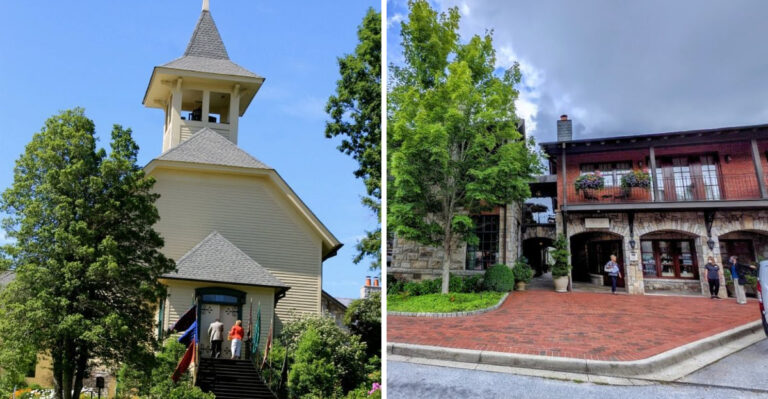 This dreamy North Carolina mountain town looks exactly like a real-life Hallmark movie set