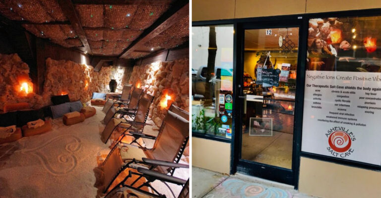 This enchanting salt cave in North Carolina offers a peaceful healing experience you’ll never forget