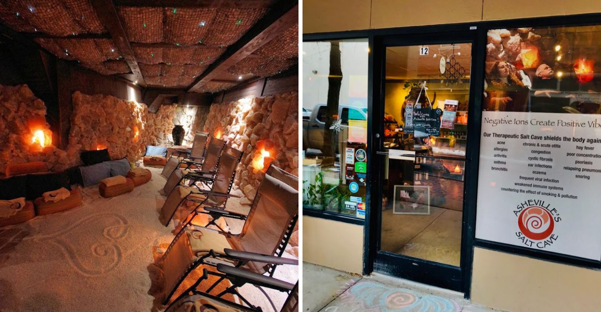 This enchanting salt cave in North Carolina offers a peaceful healing experience youll never forget