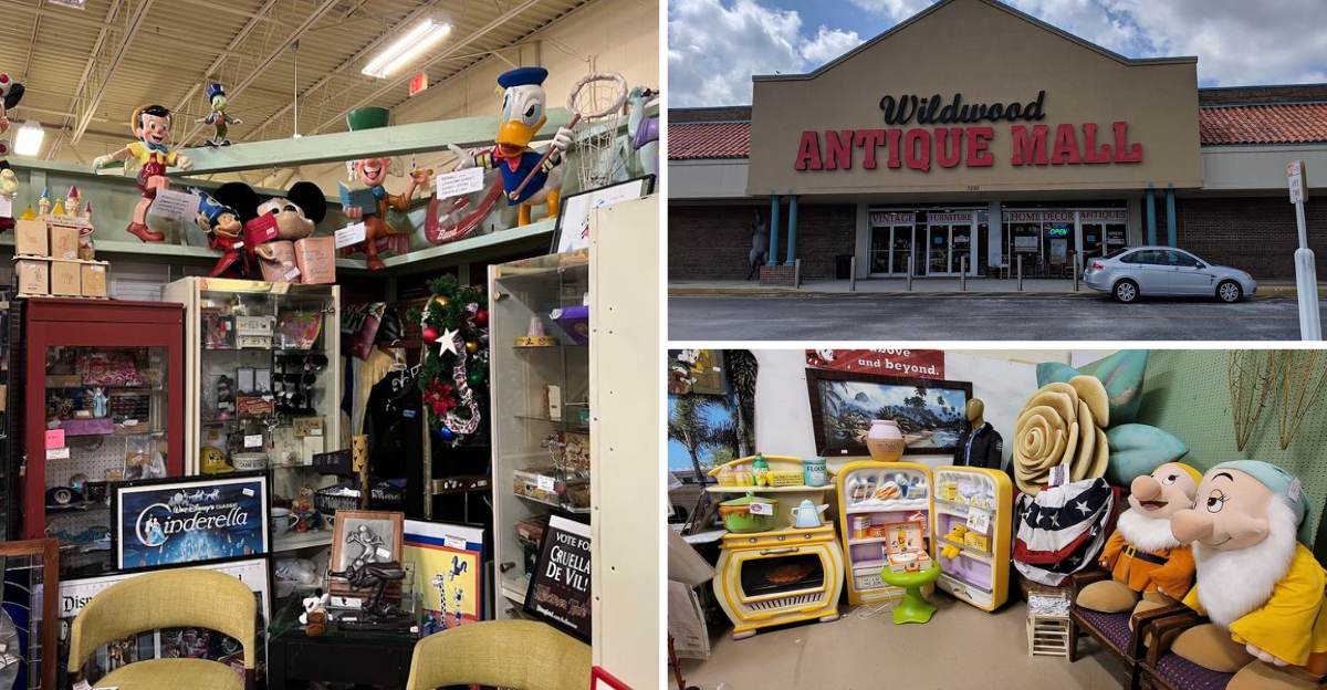 This enormous Florida vintage store is packed with authentic Disney World treasures at bargain prices