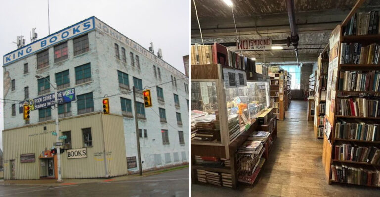 This enormous Michigan used bookstore is so massive, exploring it can take nearly the entire day