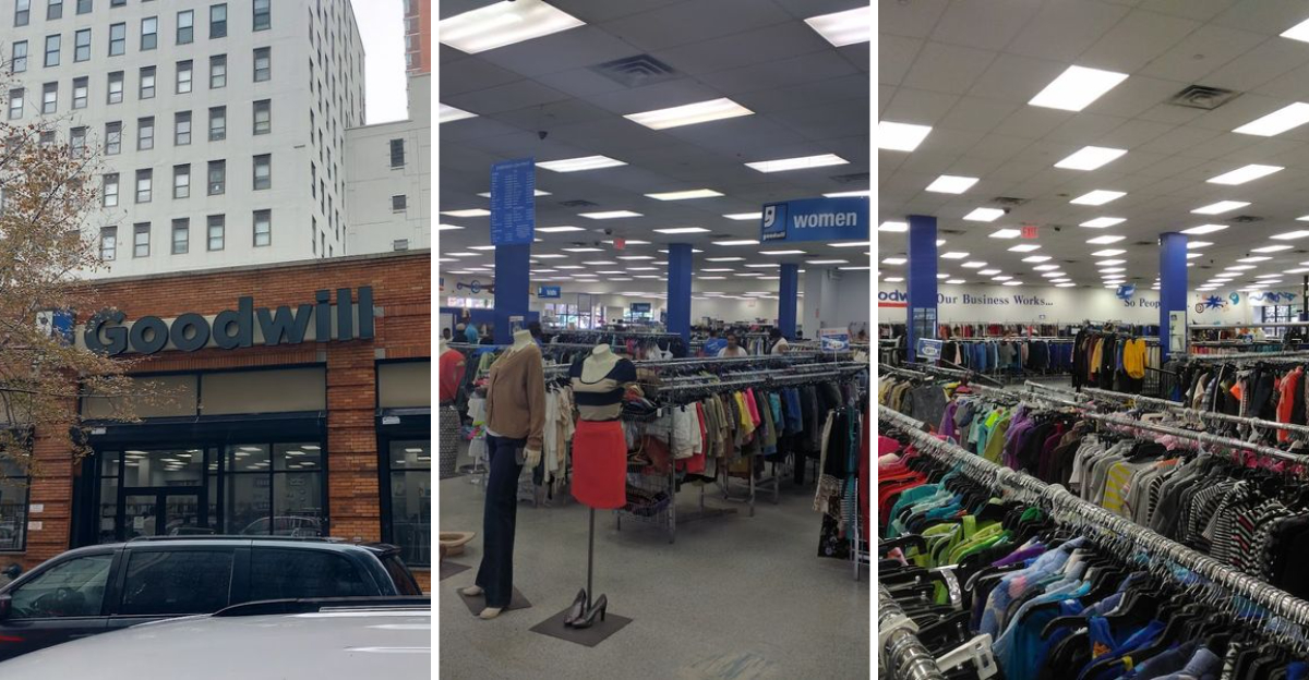This enormous New York thrift store lets you fill an entire shopping cart for just 25