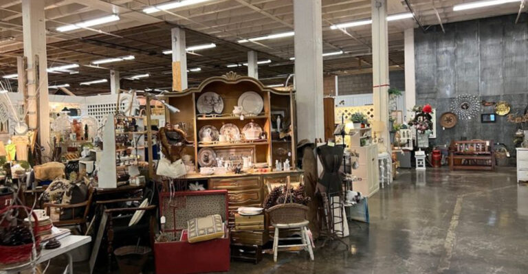 This enormous antique mall in North Carolina is where you’ll lose track of time searching for rare treasures