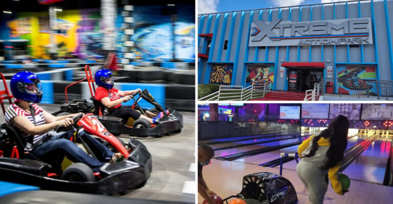 This enormous indoor amusement center in Florida is insanely fun for kids and adults alike