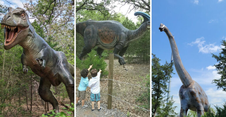 This fascinating dinosaur park in Texas delivers nonstop fun for all ages