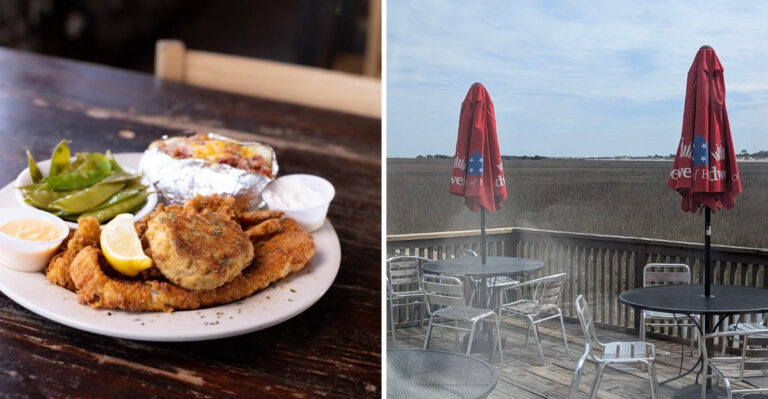 This funky little South Carolina tavern serves crab cakes you’ll never forget
