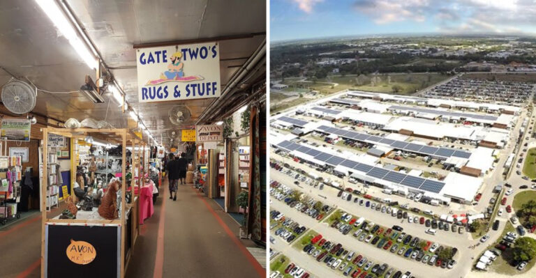 This gigantic Florida swap meet is so massive, it can take nearly all day to explore