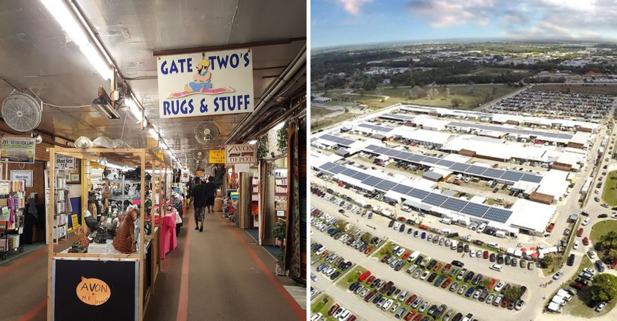 This gigantic Florida swap meet is so massive it can take nearly all day to