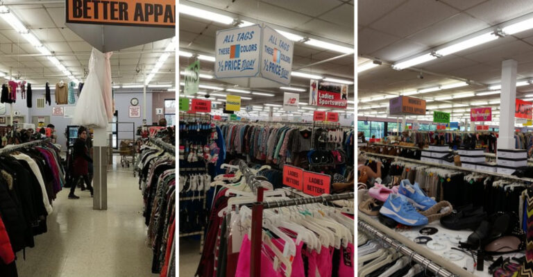 This gigantic thrift store in Ohio lets you fill an entire cart for only $25