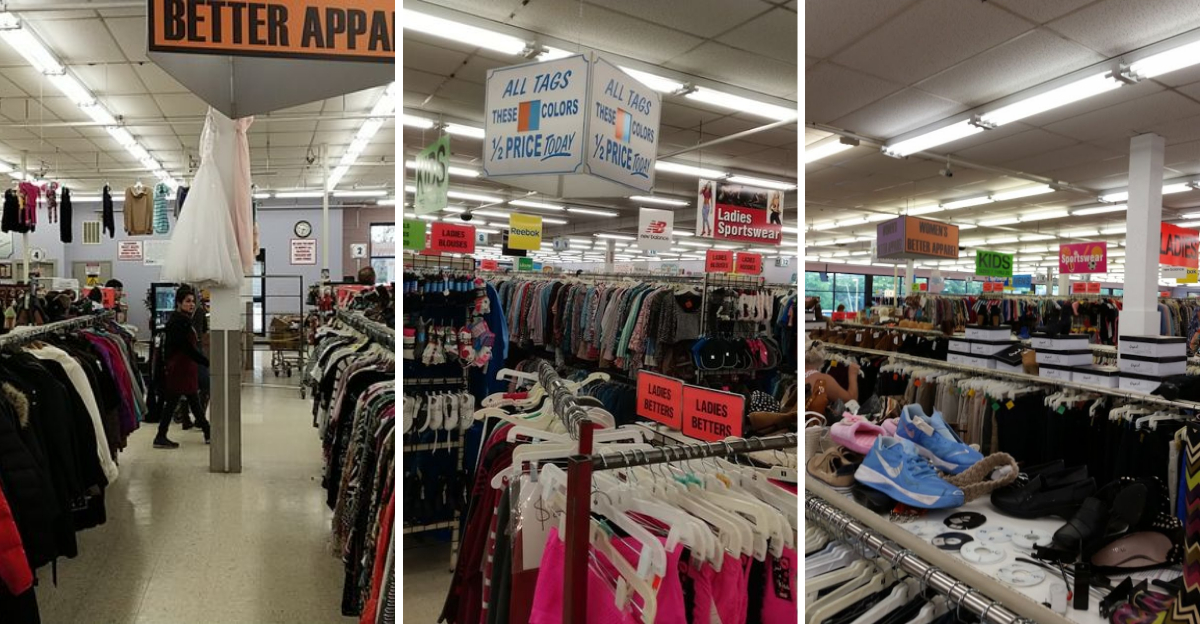 This gigantic thrift store in Ohio lets you fill an entire cart for only 25