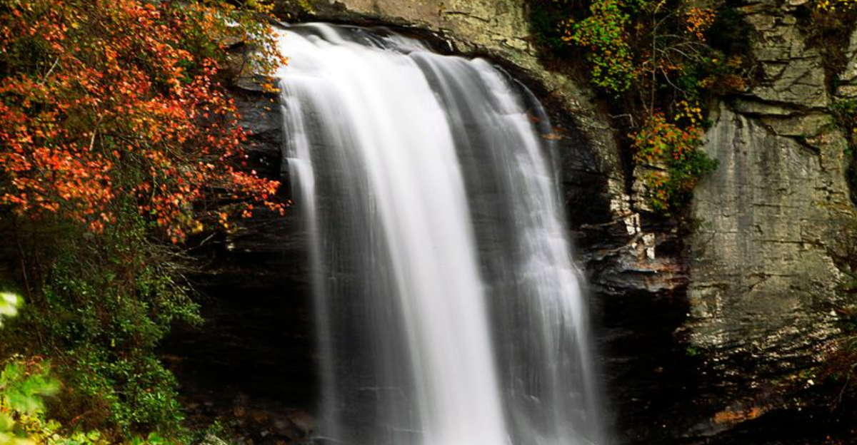 This gorgeous North Carolina waterfall is the perfect destination for an unforgettable day trip