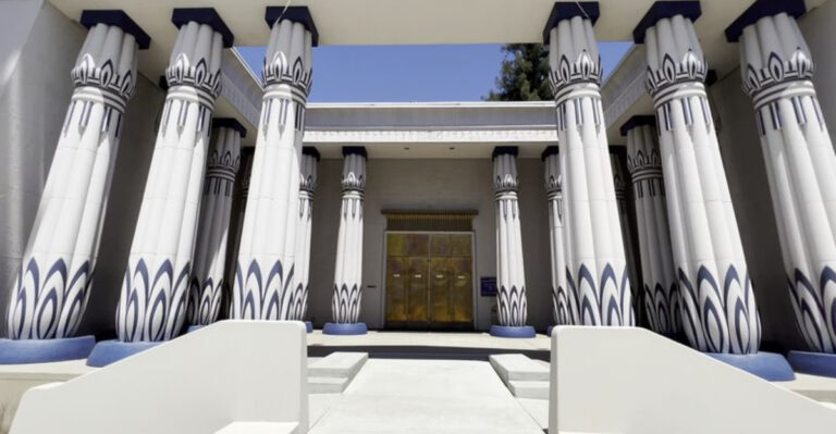 This gorgeous ancient Egyptian temple hidden in California feels like something from another world
