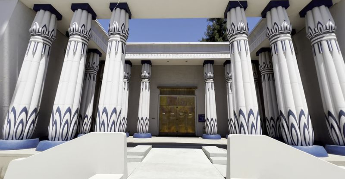 This gorgeous ancient Egyptian temple hidden in California feels like something from another world