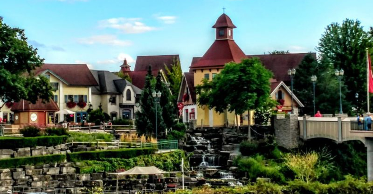 This gorgeous charming old world village in Michigan feels like stepping straight into Europe