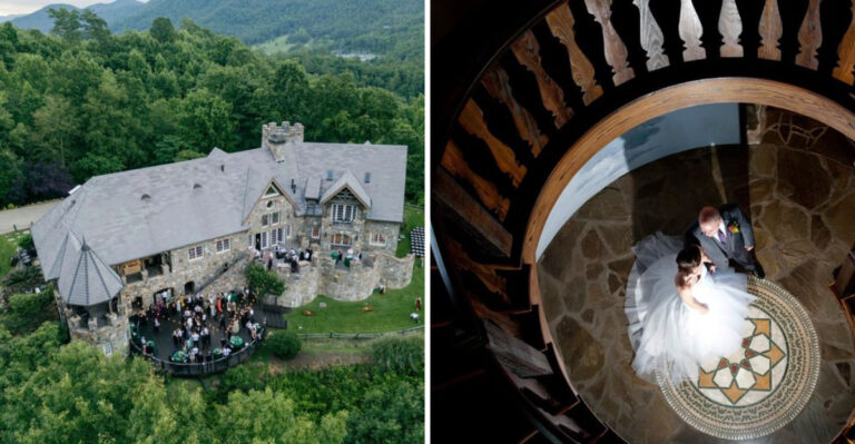 This gorgeous magical castle in North Carolina feels like it belongs in a fairytale