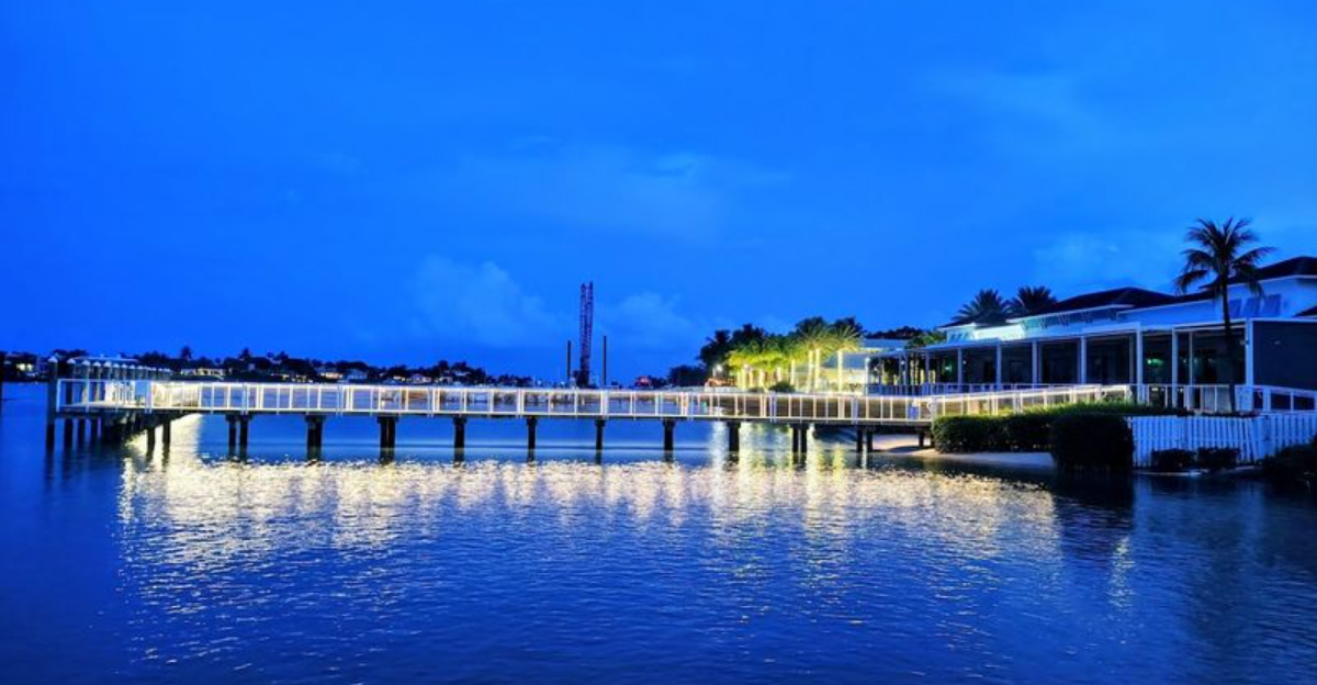This gorgeous waterfront restaurant in Florida is the kind of place you’ll want to linger for hours