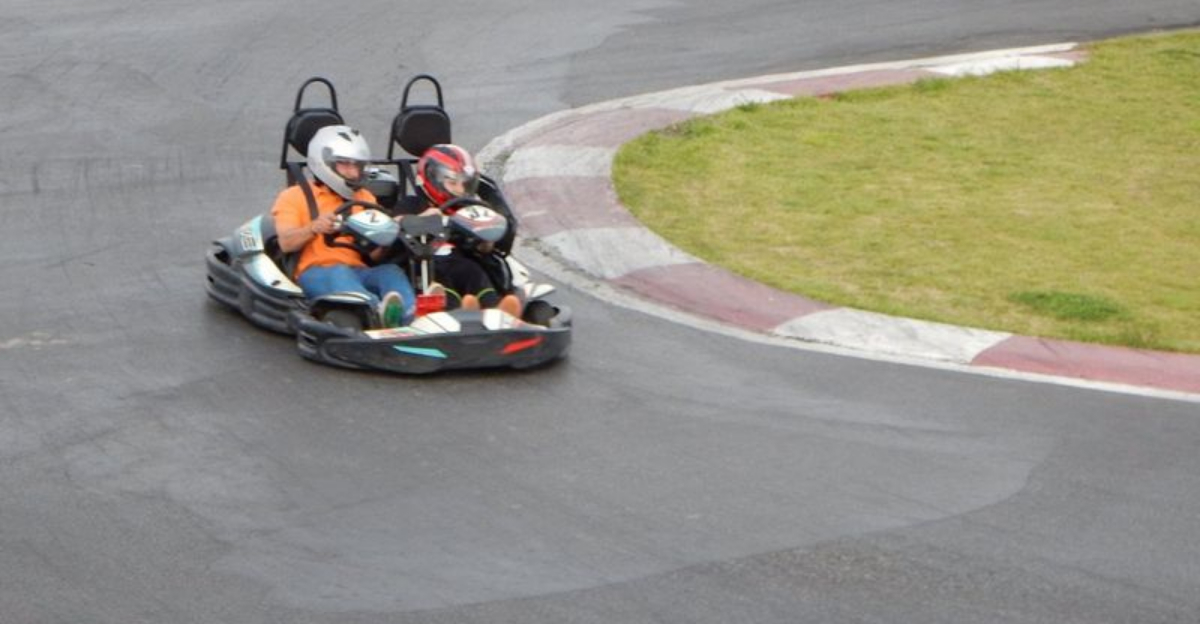 This high speed go kart track in Texas makes you feel like a real NASCAR driver