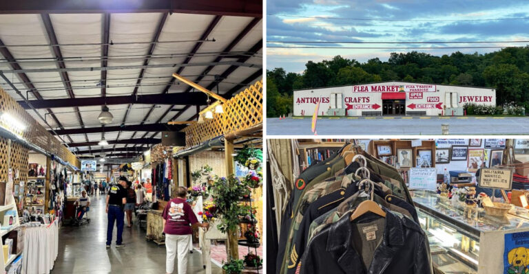 This huge indoor Tennessee flea market is packed with the coolest finds for dirt cheap